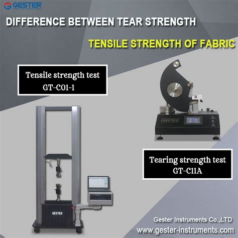 tear strength test standard|fabric tensile strength test method.